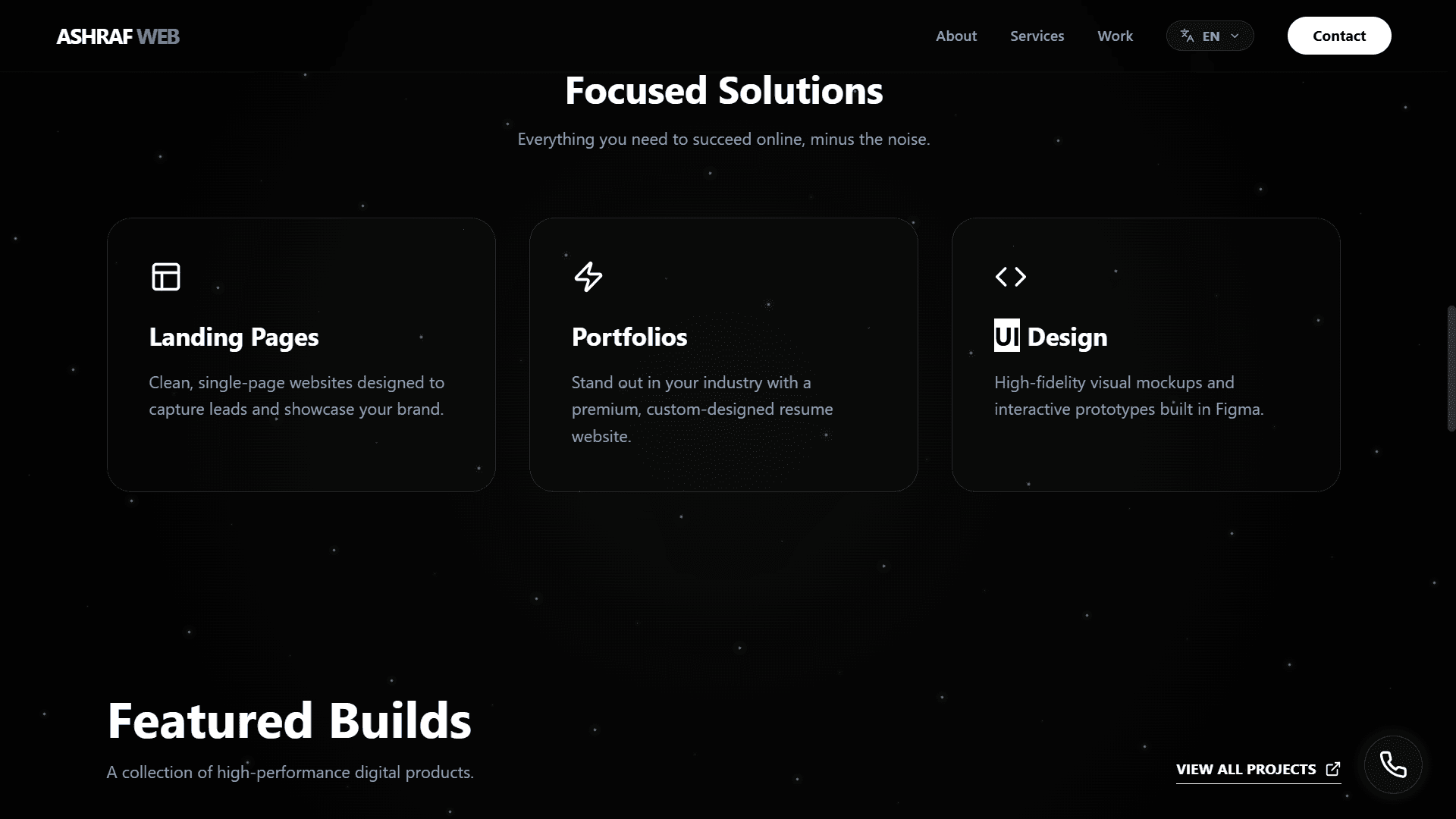 Portfolio screenshot 3